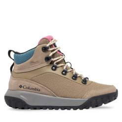 Trekkingi Columbia. Brązowe botki damskie Columbia, bez wzorów, trekkingowe. Za 449.99 zł.