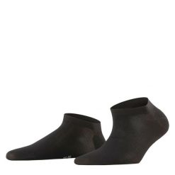 Krótkie skarpety damskie Falke Fine Softness 50 DEN. Czarne skarpety damskie Falke, bez wzorów, z elastanu. Za 113.00 zł.