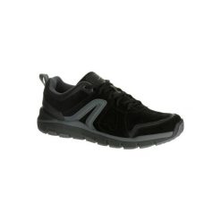 Buty męskie do szybkiego marszu HW 540 skórzane czarne. Buty sportowe męskie marki NEWFEEL. Za 169.99 zł.