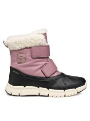 Geox Śniegowce J Flexyper B Ab J46APC 0BCFU C8A9B D Różowy. Czerwone buty zimowe dziewczęce Geox, ze skóry, bez zapięcia. Za 329.99 zł.