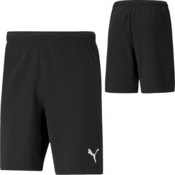 Puma Spodenki męskie Puma teamRISE Short czarne 704942 04 S. Czarne krótkie spodenki sportowe męskie Puma, m, bez wzorów. Za 69.38 zł.