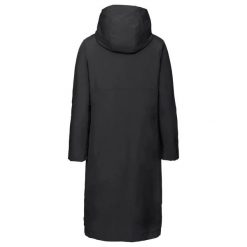 Płaszcz damski VAUDE Coreway. Czarne płaszcze damskie Vaude, na zimę, s, bez wzorów, z materiału, biznesowe, długie, bez kaptura. Za 1,376.95 zł.