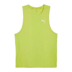 Bluzki Puma Run Favorite Singlet M Dorosłych. Zielone buty sportowe męskie Puma, bez zapięcia, na fitness i siłownię. Za 96.80 zł.