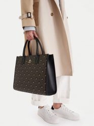 Beverly Hills Polo Club Torebka CEO-BHPC-S-003-07 Czarny. Czarne torebki do ręki damskie Beverly Hills Polo Club, bez wzorów, z materiału, bez dodatków. Za 228.99 zł.