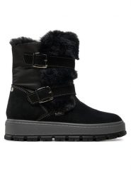Primigi Kozaki 6869811 S GORE-TEX Czarny. Czarne buty zimowe dziewczęce Primigi, bez wzorów, z gore-texu, bez zapięcia. Za 479.99 zł.