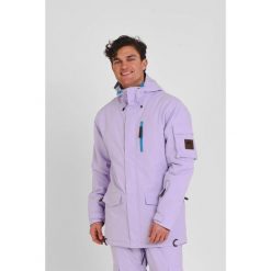 Kurtka Yeh Man Lawenda. Fioletowe kurtki męskie OOSC, bez wzorów, z nylonu, trekkingowe. Za 1,710.99 zł.