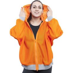 Adidas Bluza damska Run Image JKT pomarańczowa r. S (F95516). Bluzy damskie marki Adidas. Za 129.00 zł.
