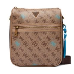 Saszetka Guess. Brązowe saszetki męskie Guess, młodzieżowe, małe. Za 229.99 zł.