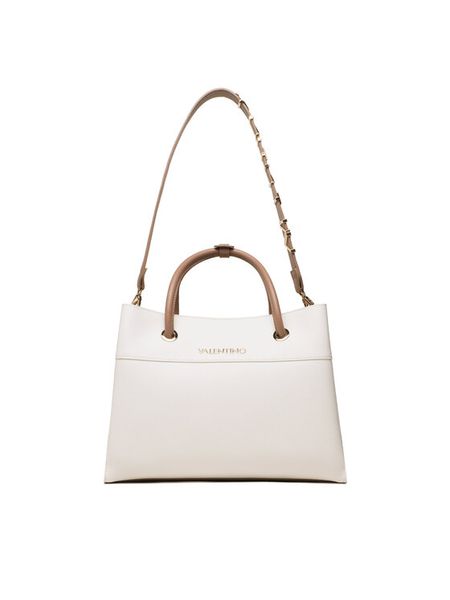Valentino Torebka Alexia VBS5A802 Biały. Białe torebki do ręki damskie Valentino, bez wzorów, ze skóry, bez dodatków. Za 443.99 zł.