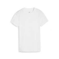 Koszulka damska HER PUMA White. Białe koszulki sportowe damskie Puma, xs, bez wzorów, z bawełny, bez kołnierzyka, bez ramiączek, na jogę i pilates. Za 176.00 zł.