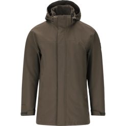 Kurtka wodoodporna Whistler Marico W-PRO 10000. Czarne kurtki męskie Whistler, bez wzorów, trekkingowe. W wyprzedaży za 350.50 zł.