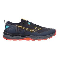 Buty trailowe Mizuno Wave Daichi 9. Brązowe buty sportowe męskie Mizuno, bez zapięcia, do biegania, mizuno wave. Za 549.99 zł.
