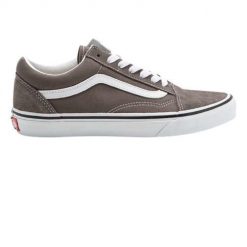 Buty na deskorolkę uniseks Vans Old Skool. Szare buty sportowe męskie Vans, bez zapięcia, Vans Old Skool. W wyprzedaży za 301.55 zł.