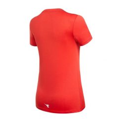 Koszulka tenisowa damska z krótkim rękawem Diadora L. SS T-Shirt. Białe koszulki sportowe damskie Diadora, l, bez wzorów, bez kołnierzyka, bez ramiączek, tenisowe. Za 69.99 zł.