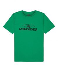 Koszulka z krótkim rękawem dla Chłopcy EV CORPO CLASSIC Zielony. Zielone t-shirty dla chłopców Quiksilver, z aplikacjami, z bawełny, bez ramiączek. Za 37.50 zł.