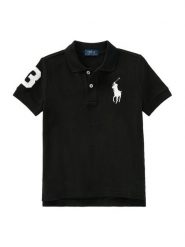 Polo Ralph Lauren Polo 322670257015 Czarny Regular Fit. Czarne t-shirty dla chłopców Polo Ralph Lauren, bez wzorów, z bawełny, bez ramiączek. Za 359.99 zł.