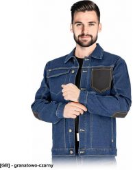 Reis - Elastyczna bluza jeansowa ochronna wykonana męska 4 kieszenie 78% bawełna 20% poliester 2% elastan 210-220 g/m wstawki Cordura 100% Nylon 500D. Brązowe bluzy męskie Reis, m, bez wzorów, z bawełny, bez kaptura. Za 123.96 zł.