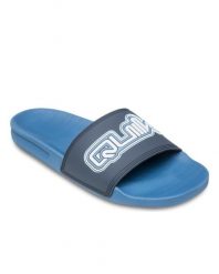 Sandały wsuwane dla Mężczyzn RIVI Niebieski. Niebieskie sandały męskie Quiksilver, z gumy, bez zapięcia. Za 157.75 zł.