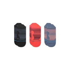 Skarpety biegowe Stance Cassette Light Tab 3 Pack. Czarne skarpety damskie Stance, bez wzorów. Za 182.99 zł.