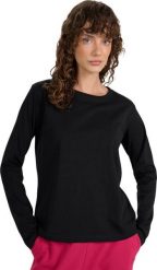 4f Koszulka damska longsleeve F431 czarna 4FWMM00TLONF431 20S L. Czarne t-shirty damskie 4f, l, bez wzorów, bez kołnierzyka. Za 69.98 zł.