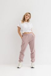 SPODNIE CELINE LILA XS - Flawless. Spodnie dresowe damskie Flawless, s, bez wzorów, z bawełny. Za 155.00 zł.