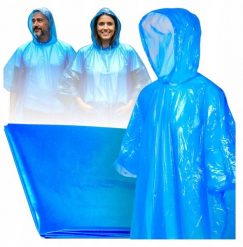 PŁASZCZ PRZECIWDESZCZOWY Z KAPTUREM KANZA. Kurtki damskie Hitbaits, bez wzorów, sportowe, z kapturem. Za 325.68 zł.