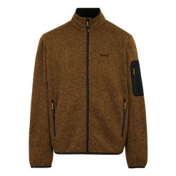 Bluza Polarowa Męska Melanżowy Pełen Suwak Newhill. Brązowe bluzy sportowe męskie Regatta, m, bez wzorów, z polaru, bez kaptura, trekkingowe. Za 128.99 zł.
