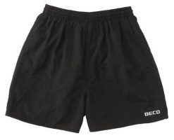 Beco spodenki kąpielowe chłopięce czarne. Czarne kąpielówki dla chłopców 47 Brand, bez wzorów, z materiału, krótkie. Za 212.99 zł.