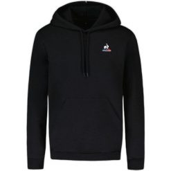 Bluza sportowa z kapturem męska ESS Hoody N°2 M. Czarne bluzy męskie le coq sportif, l, bez wzorów, z kapturem. Za 390.00 zł.