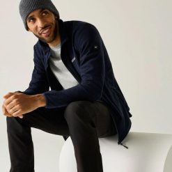 Męska bluza polarowa Harrow z zamkiem błyskawicznym. Zielone bluzy męskie Regatta, m, bez wzorów, z materiału, bez kaptura. Za 179.99 zł.