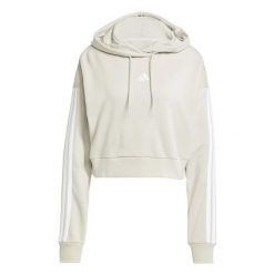Bluza Adidas Sport W 3S Ft Cro Hd Damskie. Szare bluzy damskie Adidas, m, bez wzorów, z bawełny, z kapturem. Za 335.99 zł.