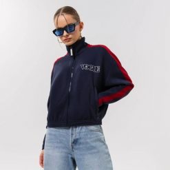 BLUZA DAMSKA ROZPINANA PUMA-KURTKA PUMA KOLOR NIEBIESKI. Niebieskie bluzy damskie Puma, l, bez wzorów, z bawełny, bez kaptura, do biegania. Za 202.67 zł.