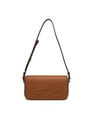 KARL LAGERFELD Torebka B2W30222 Brązowy. Brązowe torebki do ręki damskie KARL LAGERFELD, bez wzorów, ze skóry, bez dodatków. Za 649.99 zł.