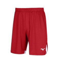 Szorty Mizuno training. Czerwone krótkie spodenki sportowe męskie Mizuno, s, bez wzorów, z materiału, na fitness i siłownię. Za 171.00 zł.