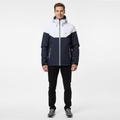 Second Life - Ciepła kurtka żeglarska męska Decathlon... - Stan Doskonały. Białe kurtki męskie TRIBORD, m, bez wzorów, z materiału, klasyczne, z kapturem. Za 169.99 zł.