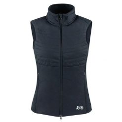 Damska kurtka bez rękawów B Vertigo Isabelle. Niebieskie kurtki sportowe damskie B VERTIGO, l, bez wzorów, z materiału, bez kaptura, na fitness i siłownię. Za 309.00 zł.