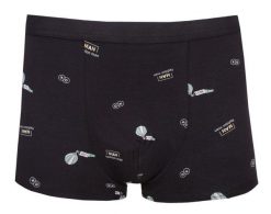 Obcisłe Bokserki, Majtki z Elastanem - Alties - Śliwkowe, Wzór w Balony. Bokserki męskie Alties, m, bez wzorów, z bawełny. Za 35.00 zł.