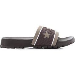 Brązowe Klapki Damp. Klapki męskie marki Born2be. Za 39.99 zł.