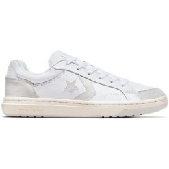 Sneakers Converse Pro Blaze Classic. Białe trampki i tenisówki damskie Converse, bez wzorów, z zamszu, bez zapięcia. Za 490.00 zł.