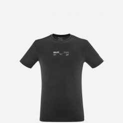 Koszulka męska z krótkim rękawem Millet Intense Essential Ts Ss M active fit. Czarne koszulki sportowe męskie Millet, m, bez wzorów, z tkaniny, bez kołnierzyka, bez ramiączek, do biegania. W wyprzedaży za 139.00 zł.
