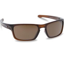 Okulary przeciwsłoneczne OAKLEY - Silver Stealth OO9408-0256 Polished Rootbeer/Prizm Tungsten. Brązowe okulary przeciwsłoneczne męskie Oakley, z tworzywa sztucznego. W wyprzedaży za 479.00 zł.
