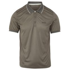 Męska Koszulka Polo Remex II. Brązowe koszulki polo męskie Regatta, l, bez wzorów, bez ramiączek. Za 49.99 zł.