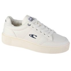 Buty do chodzenia, O'Neill Sunset CVS Wmn Low 90221009-1FG. Białe obuwie sportowe damskie O'Neill, bez wzorów, z gumy, trekkingowe. Za 333.00 zł.