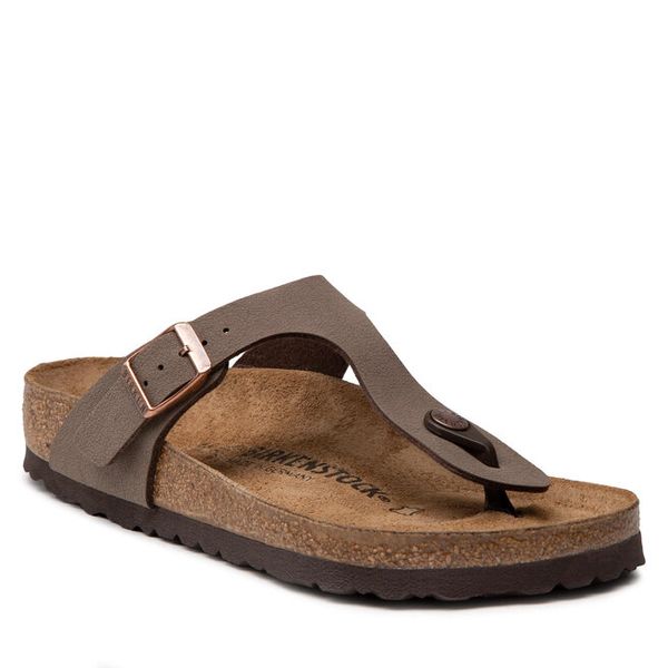 Japonki Birkenstock. Brązowe klapki męskie Birkenstock. Za 429.99 zł.
