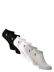 Polo Ralph Lauren Skarpety pakowane po 6 szt. Kobiety drobna dzianina szary|czarny|biały, ONE SIZE. Białe skarpety damskie Polo Ralph Lauren, bez wzorów, z dzianiny. Za 199.95 zł.
