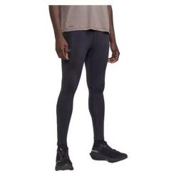 Legginsy zapinane na zamek Craft Adv Essence 2. Czarne legginsy sportowe męskie Craft, bez wzorów, trekkingowe. Za 346.00 zł.