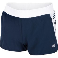 Spodenki sportowe dziewczęce (122-164) JSKDTR400 - granat. Spodenki dla dziewczynek marki 4F JUNIOR. Za 29.99 zł.