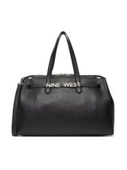 Nine West Torebka EO-Manhattan-Muse-I-LX10192 Czarny. Czarne torebki do ręki damskie Nine West, bez wzorów, z materiału, bez dodatków. Za 239.99 zł.