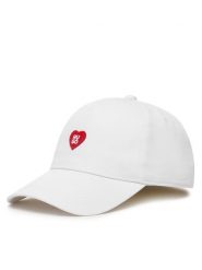 HUGO Czapka z daszkiem G01160 M Biały. Białe rękawiczki dziecięce Hugo, bez wzorów, z bawełny. Za 127.99 zł.
