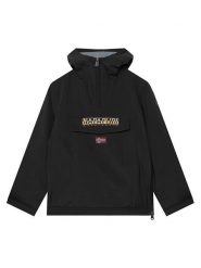 Napapijri Kurtka anorak Rainforest NP0A4HHK Czarny Regular Fit. Czarne kurtki i płaszcze dla chłopców Napapijri, bez wzorów, z syntetyku, bez kaptura. Za 709.99 zł.